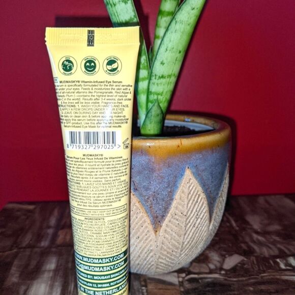 ☀️NWT MUDMASKY deluxe Vitamin Infused Eye Serum - Picture 2 of 6